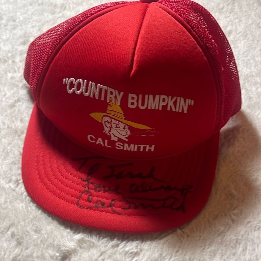 Country bumpkin Cal Smith hat